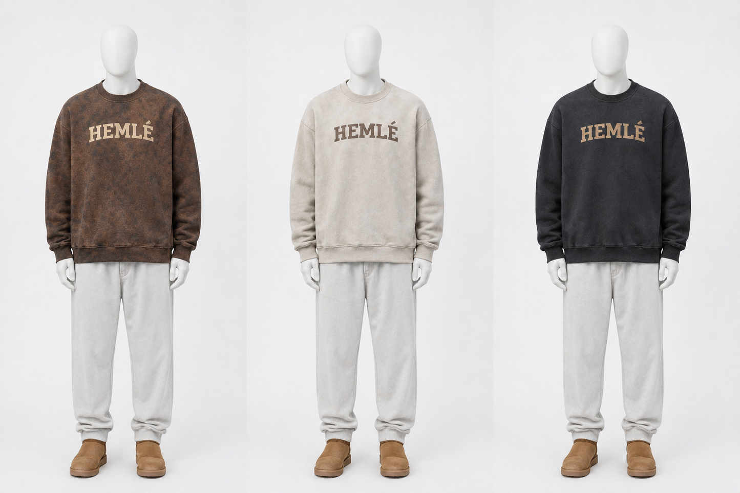 Hemlé crewneck ( Pre-order)
