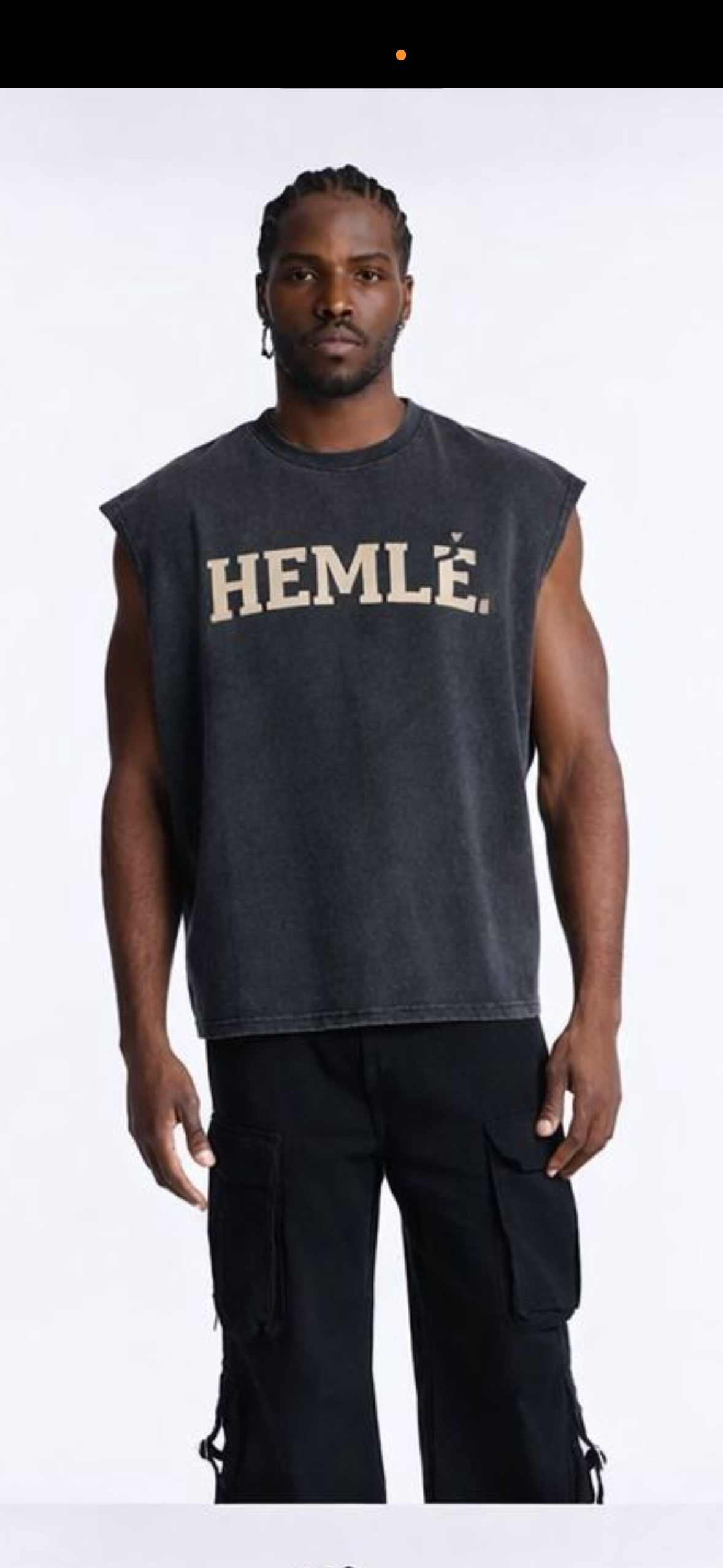 Sleeveless shirt Hemlé ( Pre-Order)