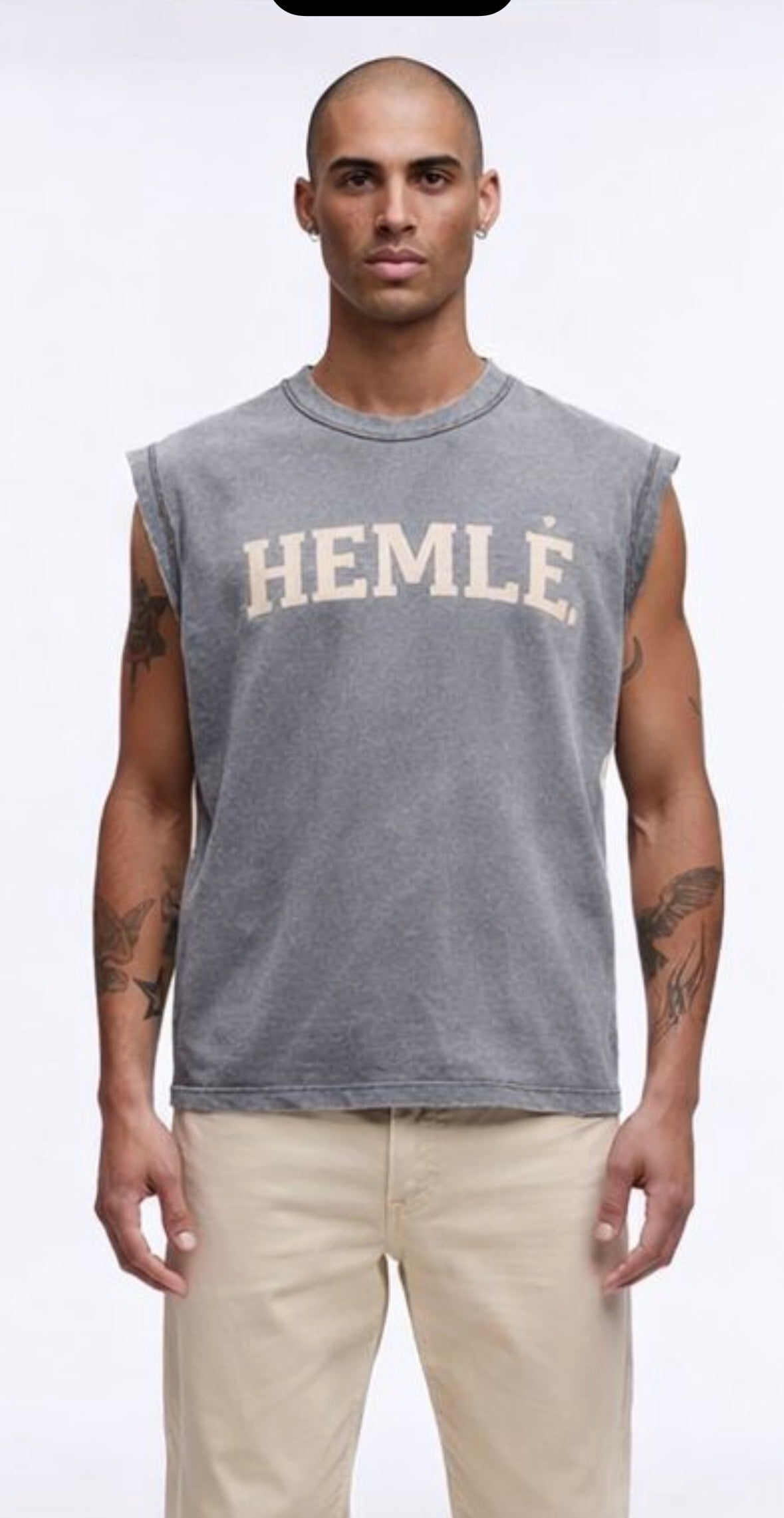 Sleeveless shirt Hemlé ( Pre-Order)